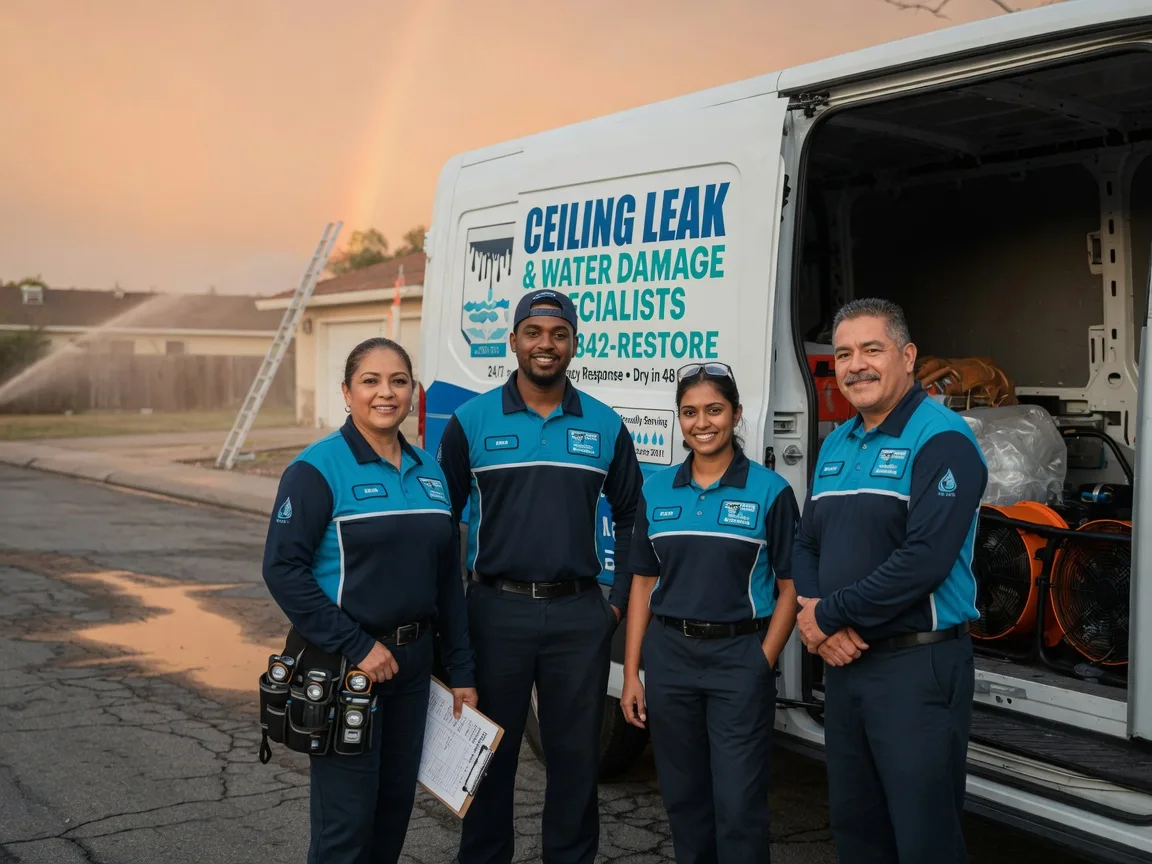 Ceiling Leak Cleanup company in Deerfield, KS