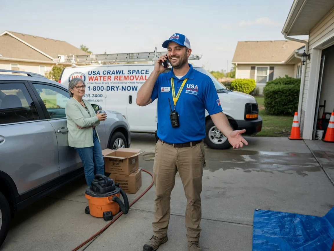 Crawl Space Water Removal Deerfield, KS FAQs